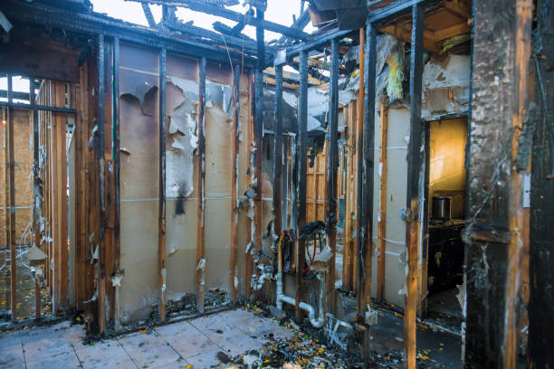 Professional Soot Cleanup technician working in Davenport, FL